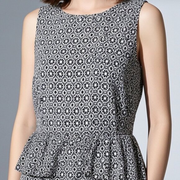 NWT Joie Peplum Dress S - Picture 1 of 7